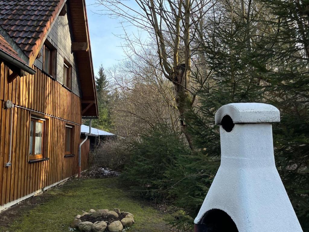 Zahrada ubytování Chalet in Braunlage near Ski Slopes