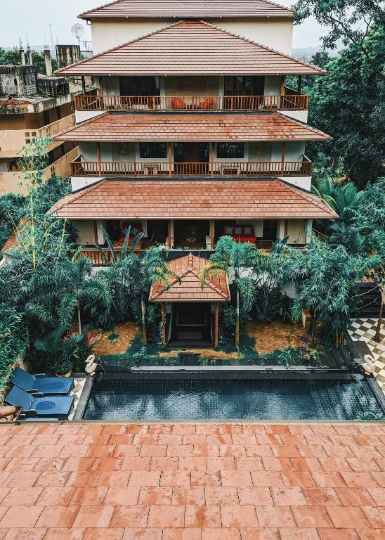 Budova, kde se hotel nachází