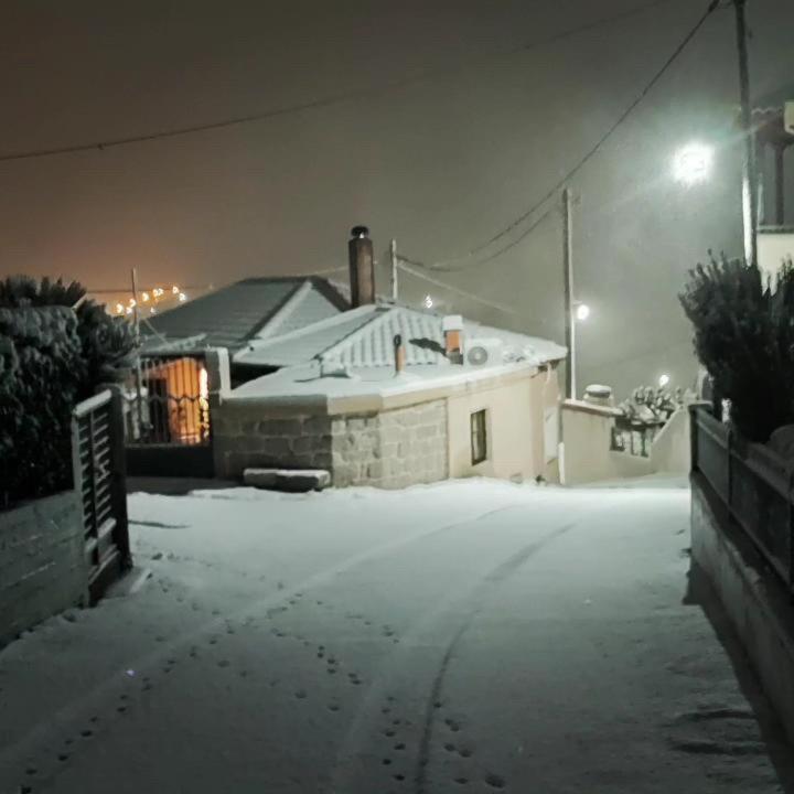 Stellas guesthouse near Arachova v zime