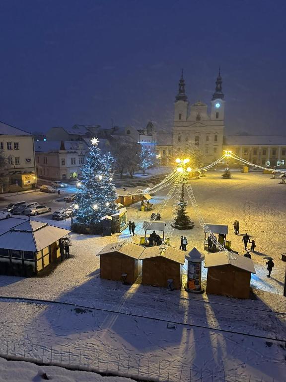 Hotel Slunce v zimě