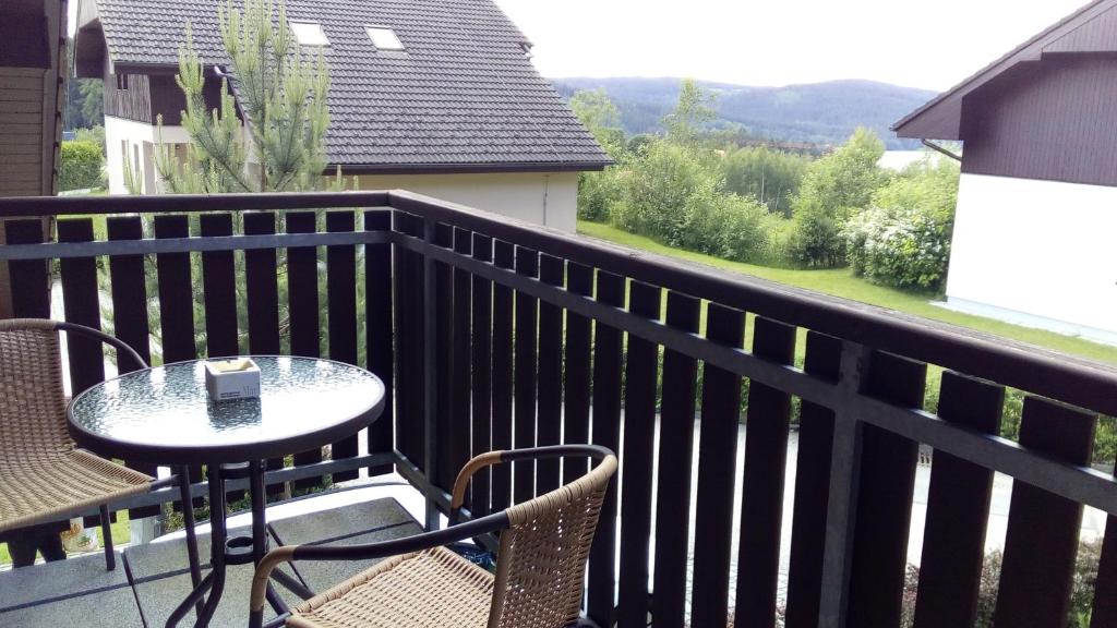 Balkon lub taras w obiekcie FerienVilla Nimori