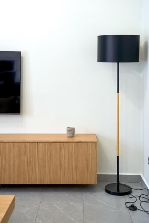 TV a/nebo společenská místnost v ubytování INOHO Fern Apartment