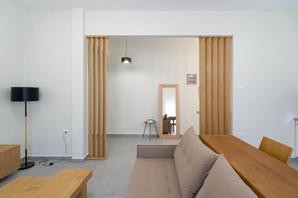TV a/nebo společenská místnost v ubytování INOHO Fern Apartment