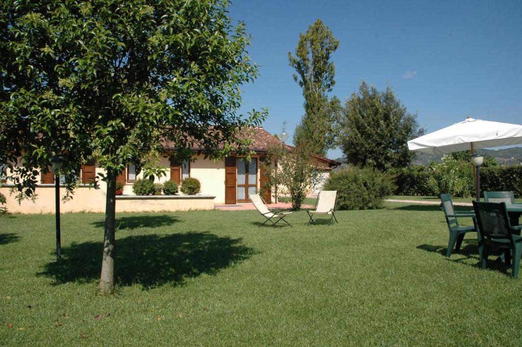 Zahrada ubytování Il Podere del Falco