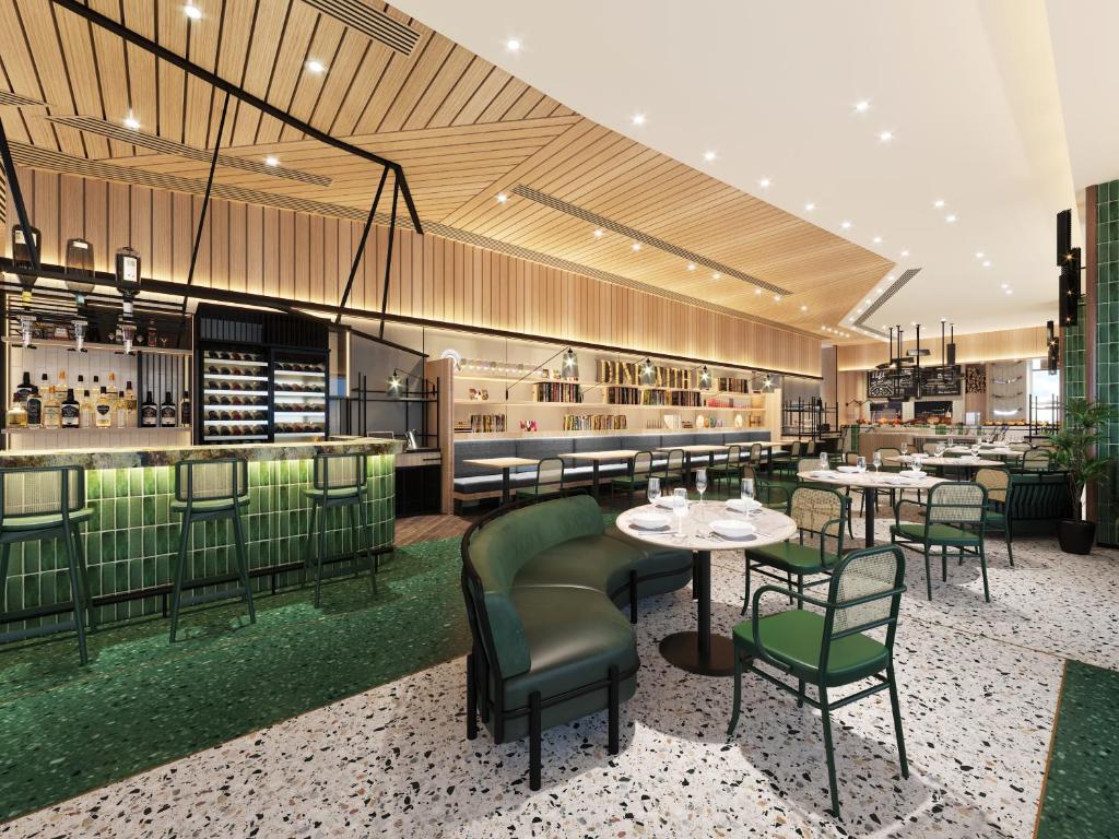 Restaurace v ubytování Artyzen Habitat Hengqin Zhuhai