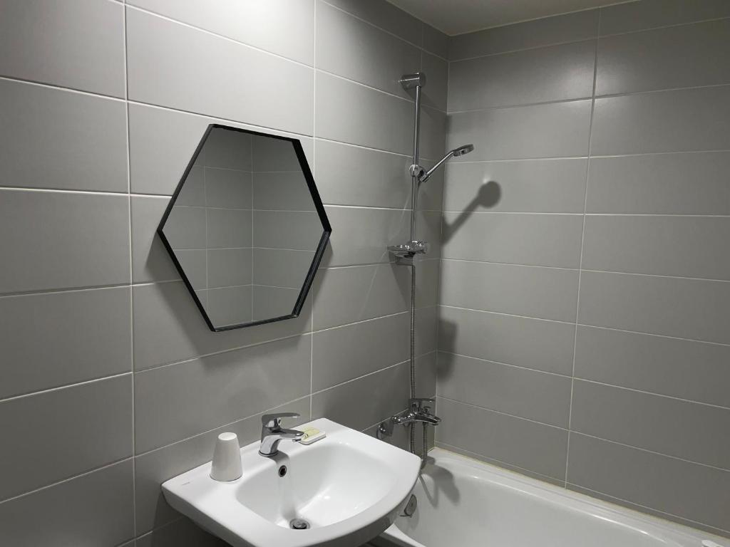 Ванная комната в Hotel Stay Q