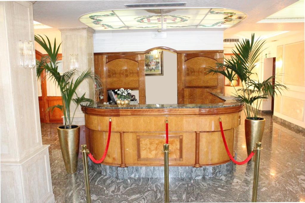 Vstupní hala nebo recepce v ubytování Hotel Romulus