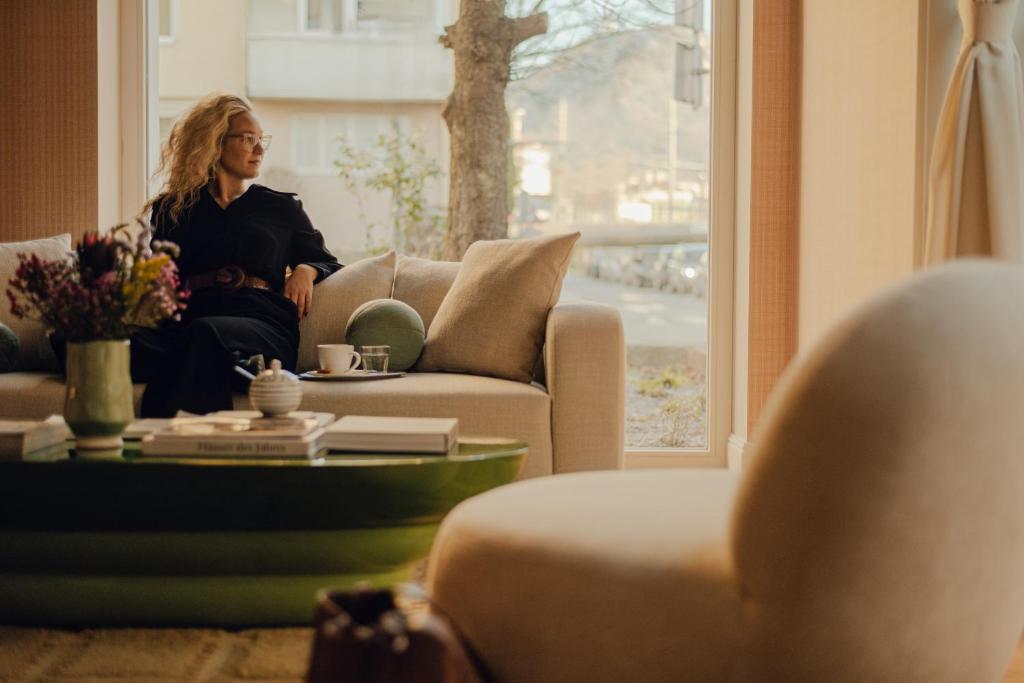 Posezení v ubytování Design Hotel zum Hirschen Salzburg