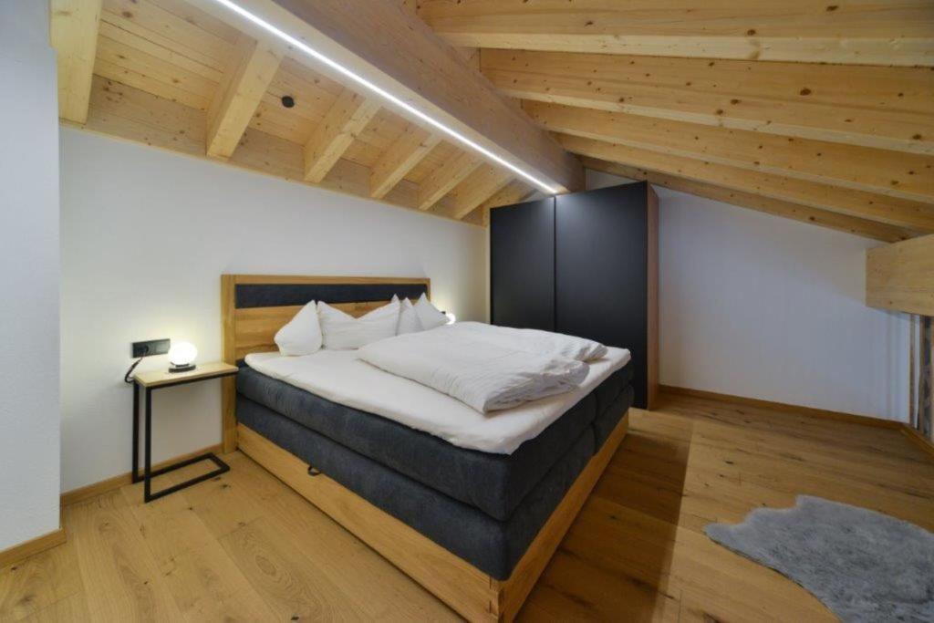 Postel nebo postele na pokoji v ubytování Haus Margrith Alpenblick Appartements