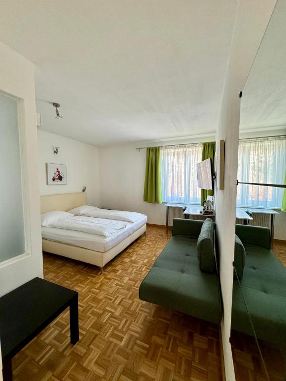 Uma cama ou camas num quarto em Boutique Hotel Oase