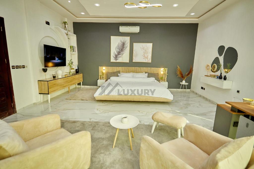 Televisor o centre d'entreteniment de Luxury Suites