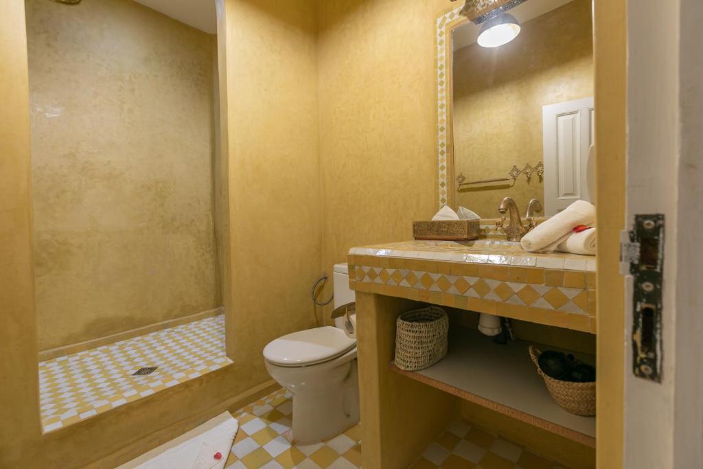 Koupelna v ubytování Riad Zeitoun Palace