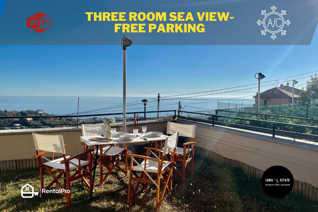 Φωτογραφία από το άλμπουμ του 3-room apartment with sea view, A/C & Free Parking σε Ranzi