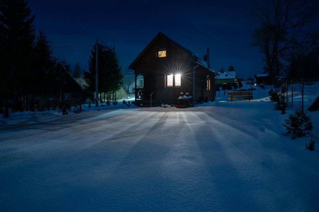 Obiekt Alpejskie domki Karkonosze zimą
