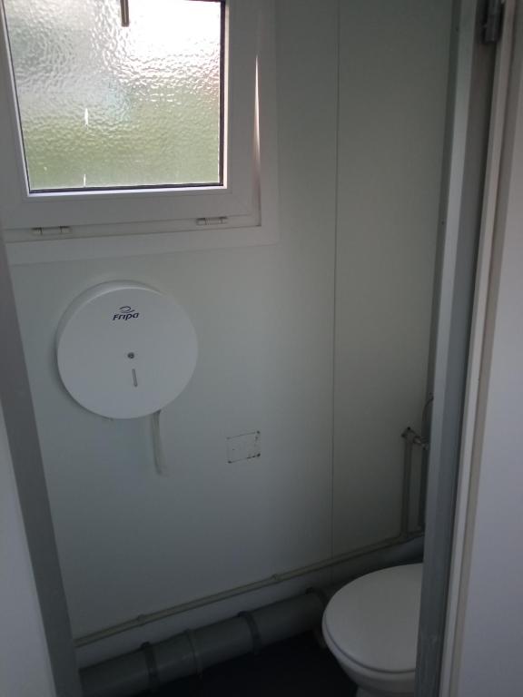Koupelna v ubytování Glamping Komarno