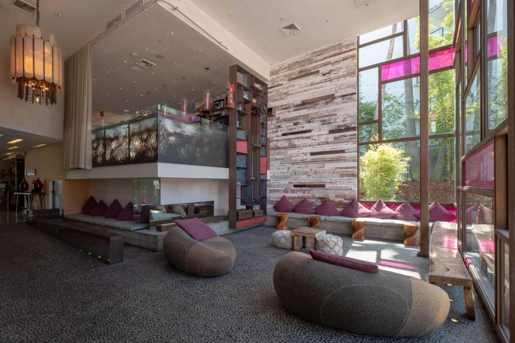 Posezení v ubytování Hotel Maya
