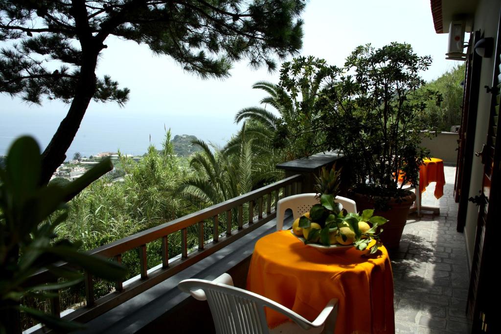 Balkón nebo terasa v ubytování Punta Chiarito Resort