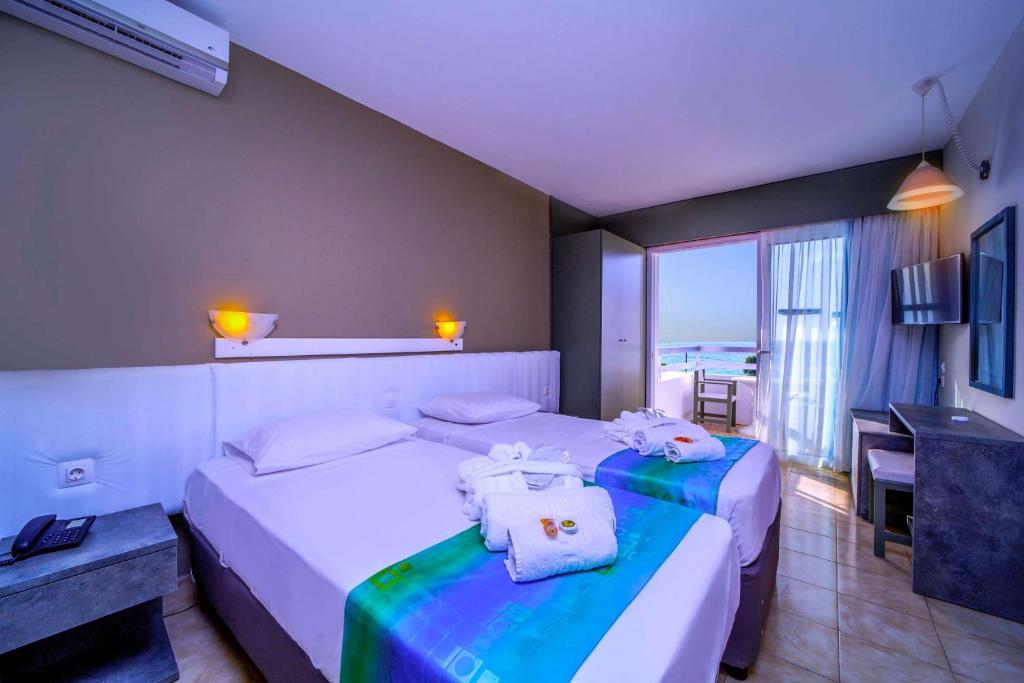 Voodi või voodid majutusasutuse Lito Hotel toas
