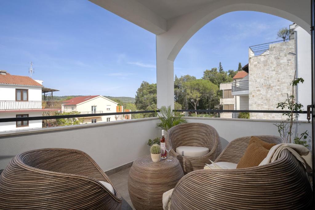 Балкон или тераса в Luxury Apartment Flora, Stari Grad otok Hvar