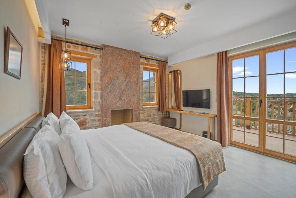 Postel nebo postele na pokoji v ubytování ZEYT INN HOTEL