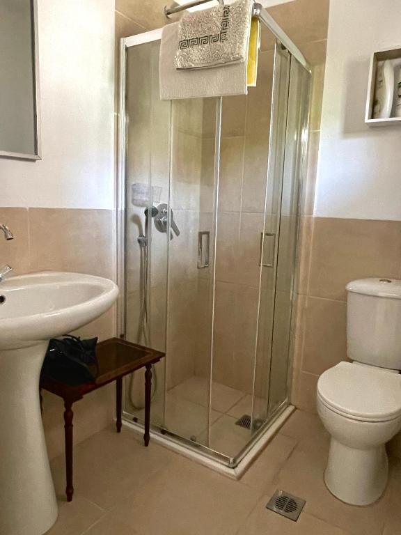 Kúpeľňa v ubytovaní - PaSpiti - Apartment Chalkidiki