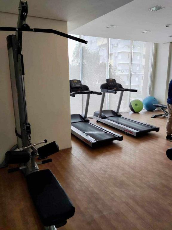 Fitness centrum a/nebo fitness zařízení v ubytování Entire 2BR condo 8 Spatial Maa Davao