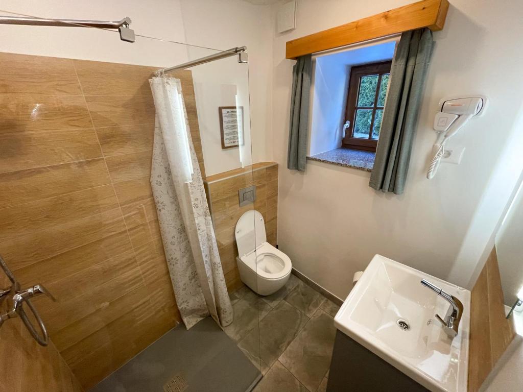 Koupelna v ubytování Apartment House Prezlc