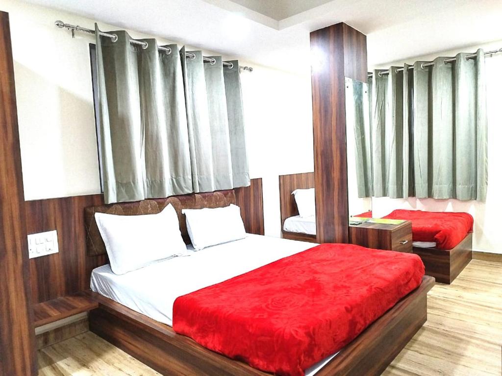 Voodi või voodid majutusasutuse Hotel comfort inn toas