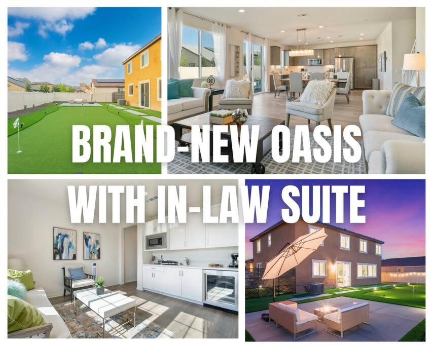 5b4b BrandNew Oasis with InLaw Suite near UCR/30+ days, Moreno Valley