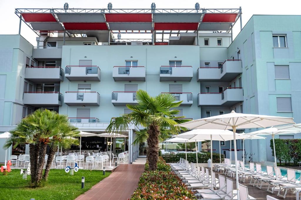 Budova, v ktorej sa hotel nachádza