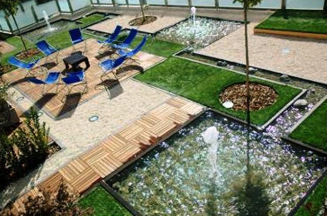 Zahrada ubytování Residence Hotel Serenella