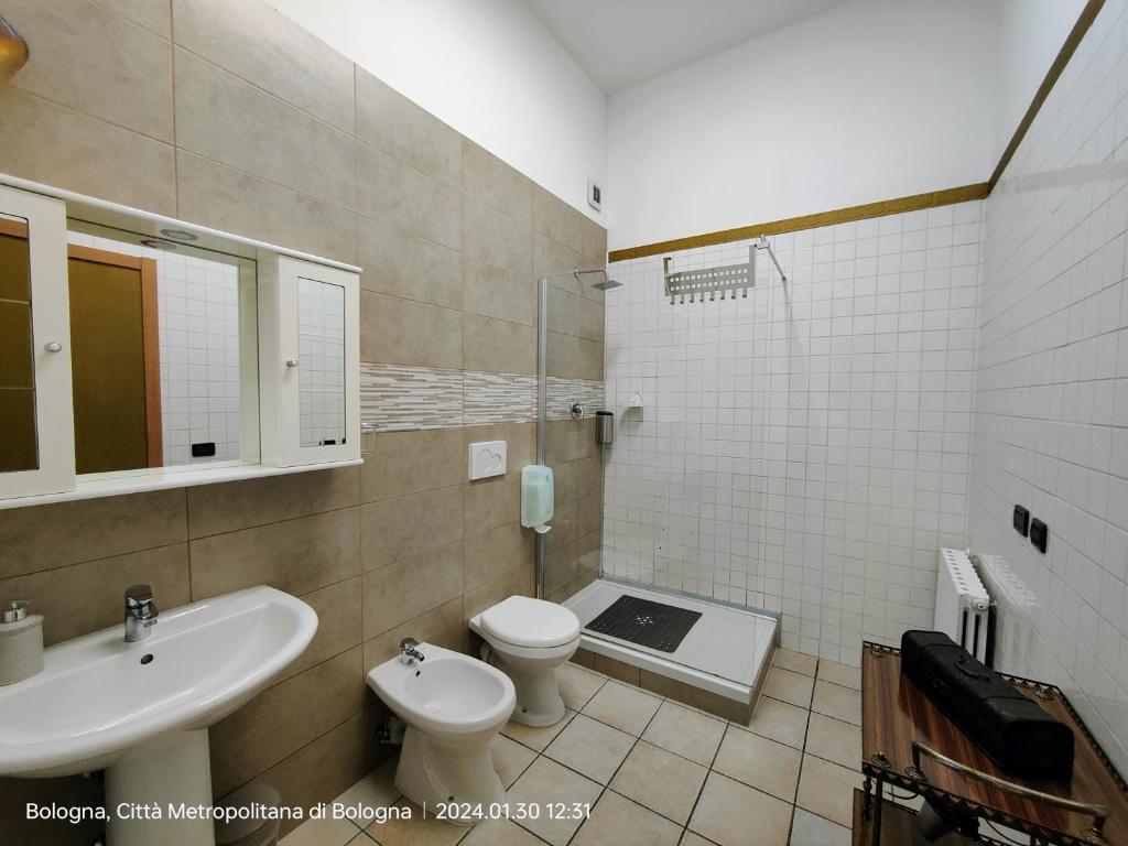 Łazienka w obiekcie B&B Villa Rivabella