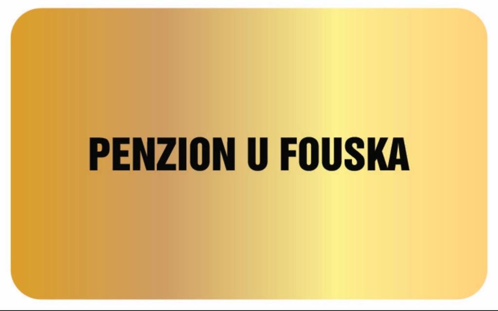 Zdjęcie z galerii obiektu Penzion u Fouska w mieście Chodov