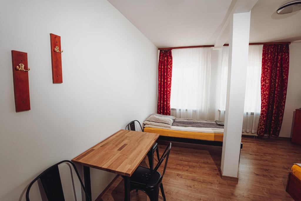 Postel nebo postele na pokoji v ubytování Kalwados