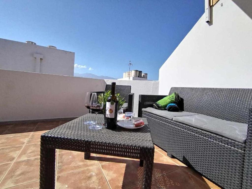 Nápoje v ubytování RenTenerife KiteSurf & Chill El Medano