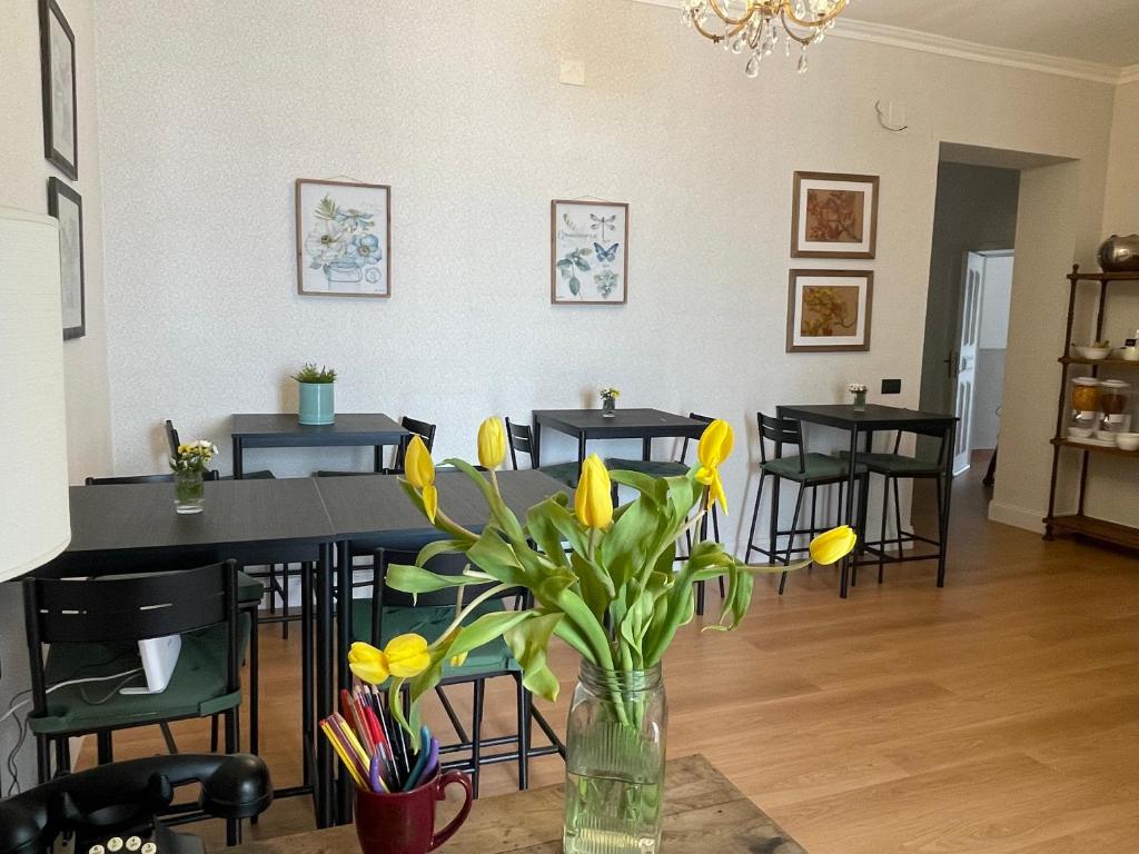 Εστιατόριο ή άλλο μέρος για φαγητό στο Bed and breakfast Stella