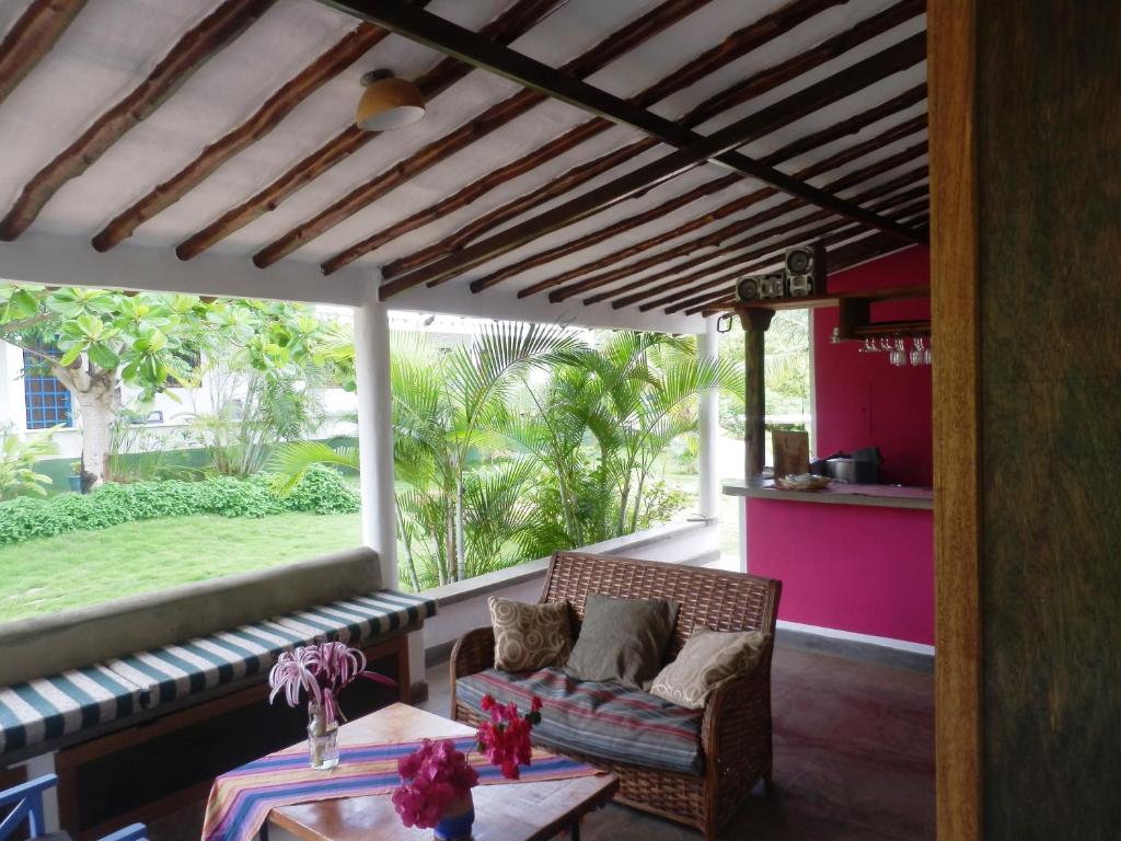 Posezení v ubytování Posada Casa Las Trinitarias