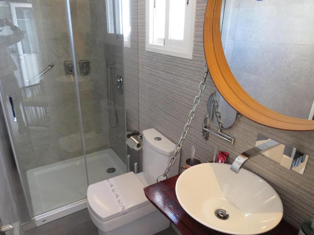 Koupelna v ubytování Lua Hotel Boutique