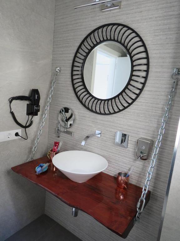 Koupelna v ubytování Lua Hotel Boutique