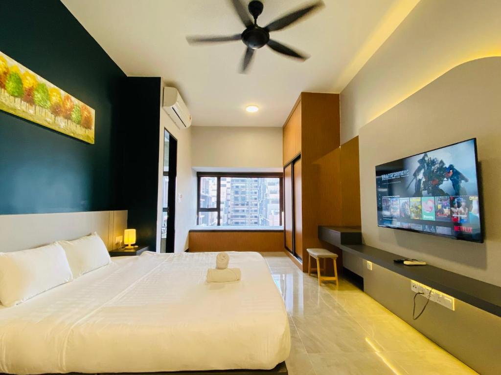Vesta Home @ Imperio Residence Melaka - 泳池视图的工作室