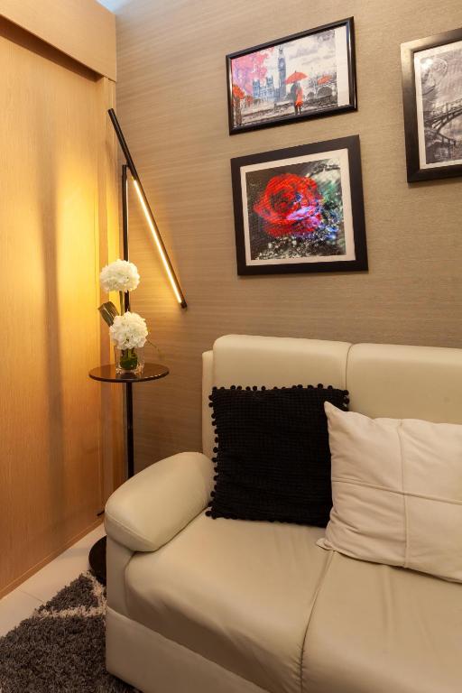 Posezení v ubytování Room 2222 - Tagaytay, PH