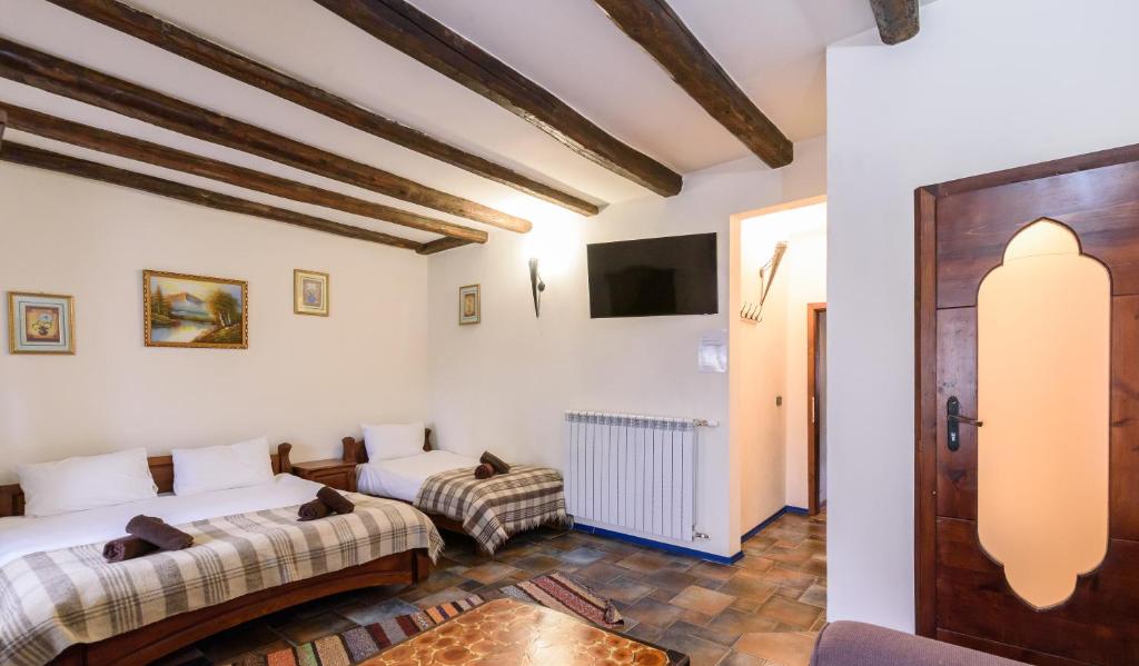 Postel nebo postele na pokoji v ubytování Chalet Garibaldi - Total Chalets