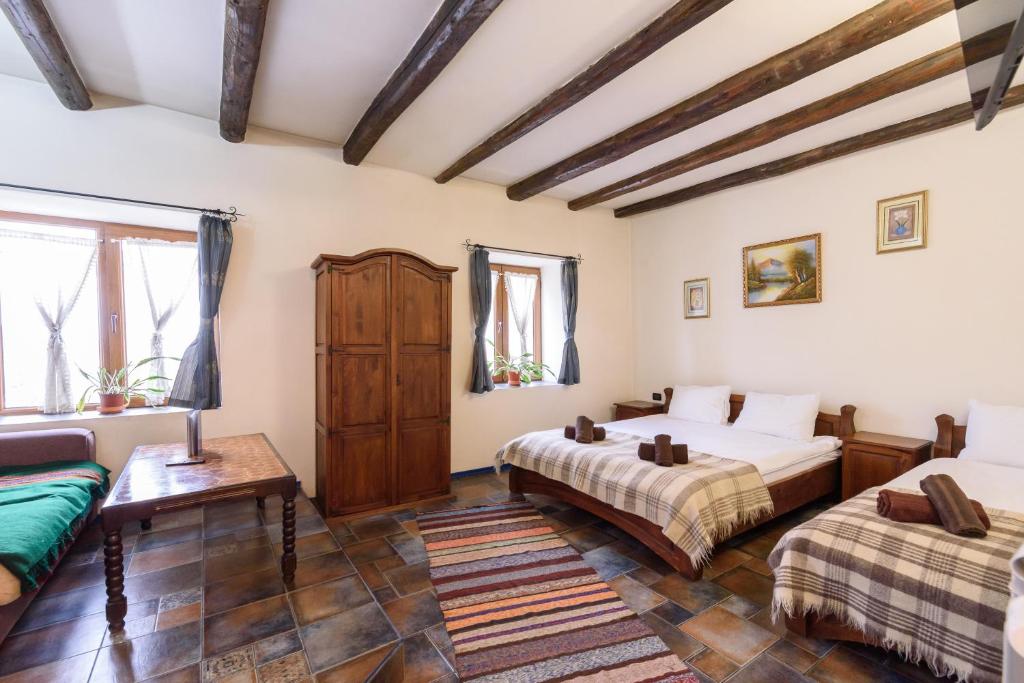 Postel nebo postele na pokoji v ubytování Chalet Garibaldi - Total Chalets