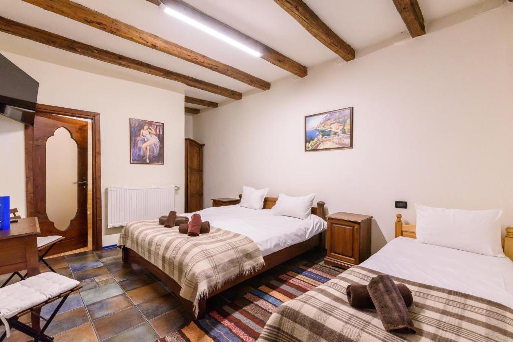 Postel nebo postele na pokoji v ubytování Chalet Garibaldi - Total Chalets
