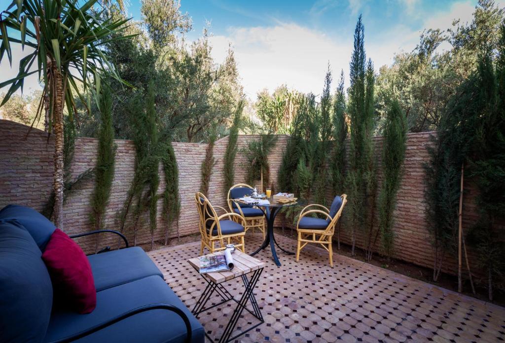 Posezení v ubytování Palais Mirage d'Atlas, Hôtel de Luxe & Spa