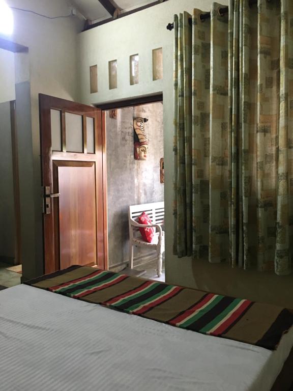 Postel nebo postele na pokoji v ubytování Transit cabin