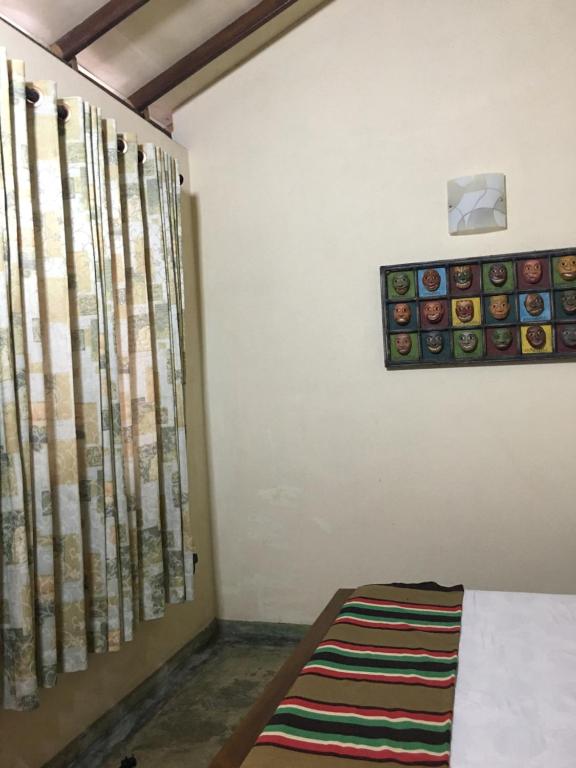 Postel nebo postele na pokoji v ubytování Transit cabin