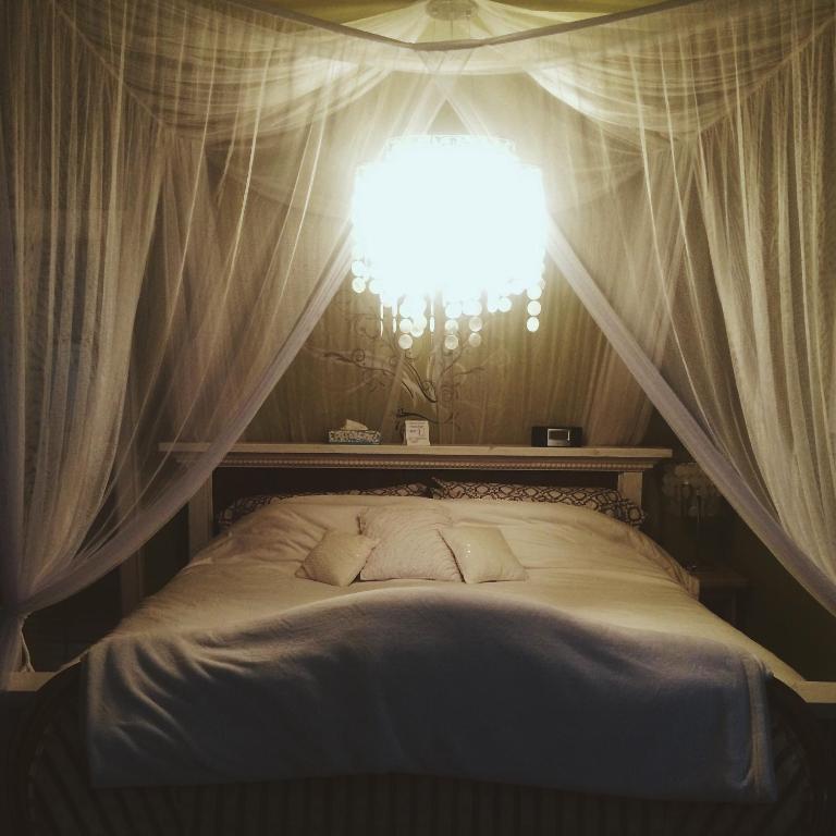 Cama o camas de una habitación en The Lookout Inn