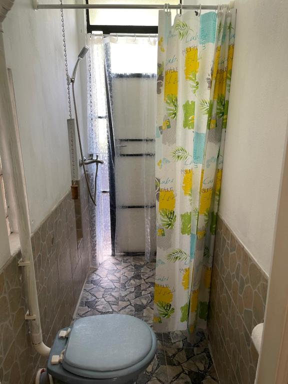 Koupelna v ubytování Kowlessur Residence