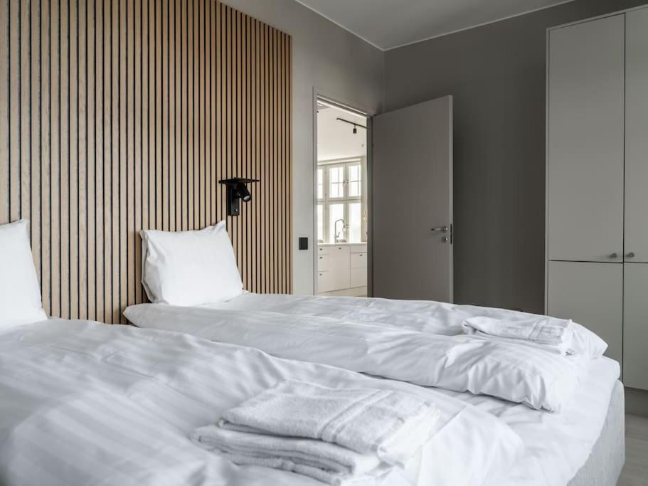 Кровать или кровати в номере Are Alpine Retreat 6-Guest Ski Apt with Sauna